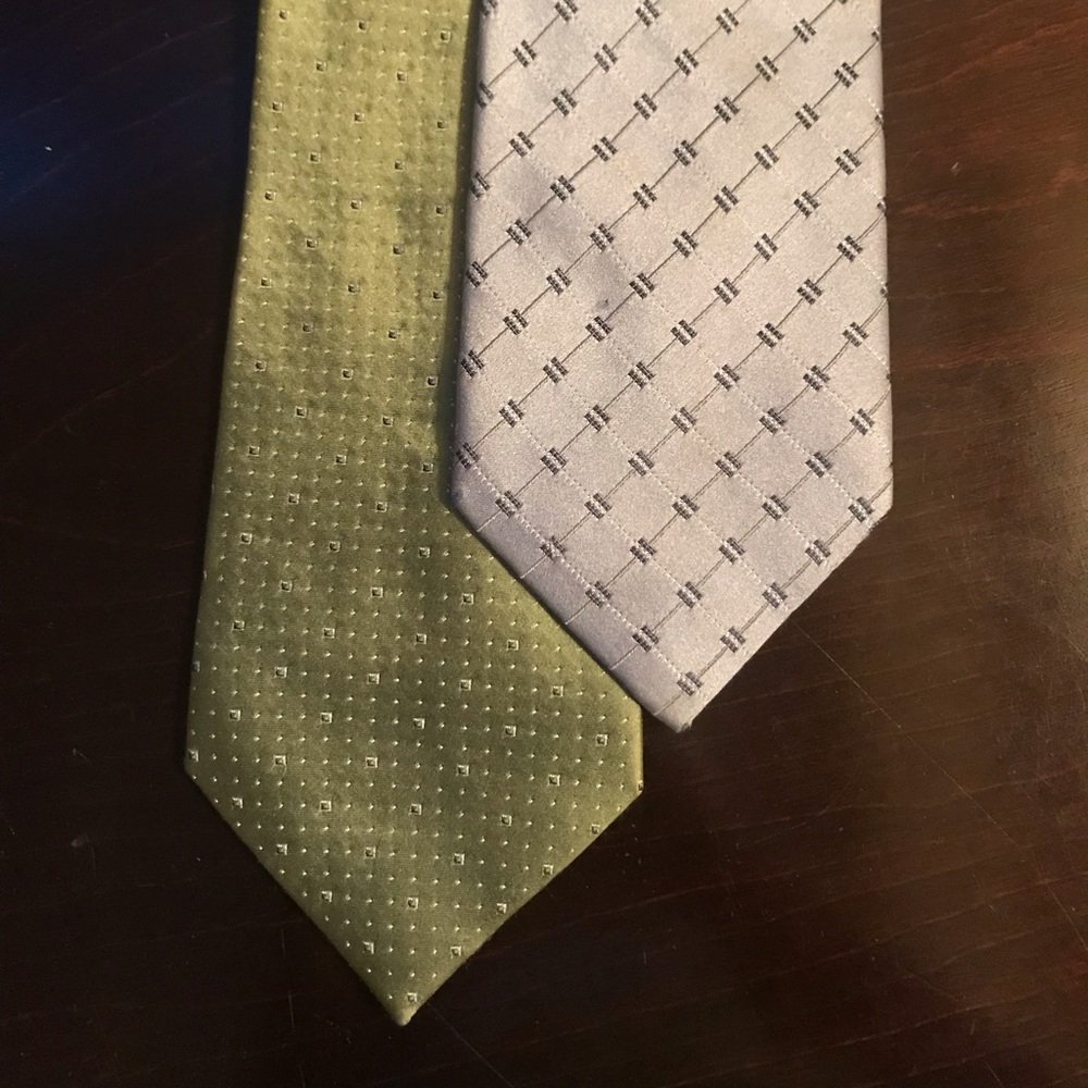 Calvin Klein ties, set of 2 👔